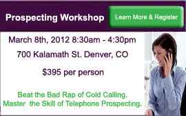 Prospecting Training Colorado